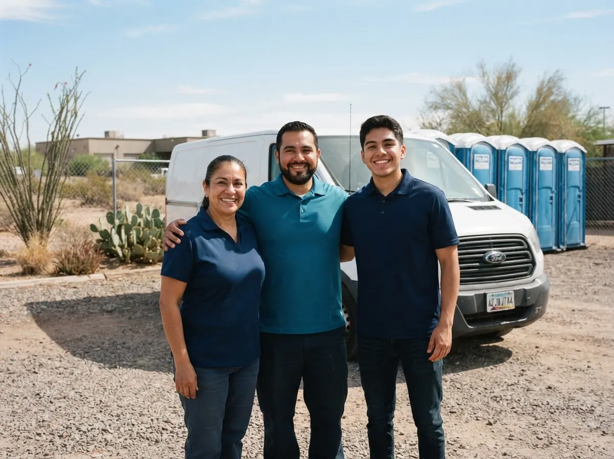 The CleanCrest Portable Toilets team — portable toilet rentals in Phoenix, AZ
